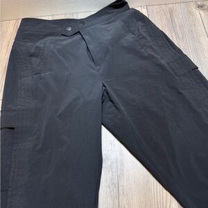 Athleta Women’s Size 2P Trekkie Uptown Ankle Pant Black Hike Travel Athleisure